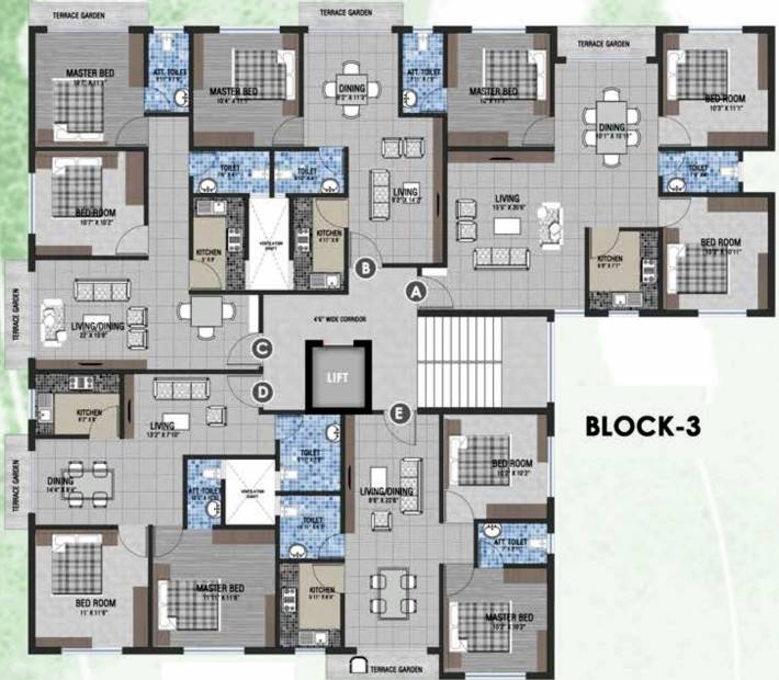  urban-breath Images for Cluster Plan of Gopinath Urban Breath