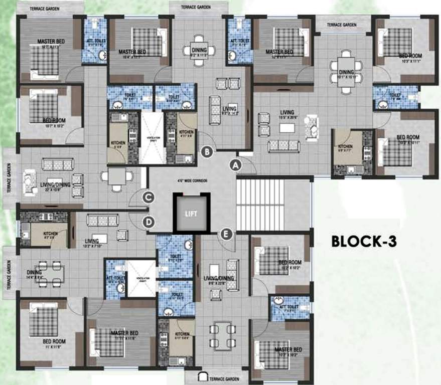  urban breath Images for Cluster Plan of Gopinath Urban Breath