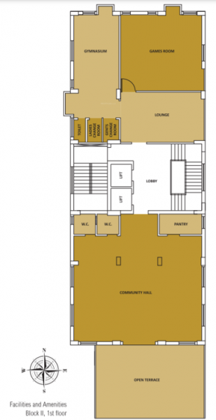  palm-springs Block II Cluster Plan