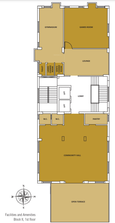  palm springs Block II Cluster Plan