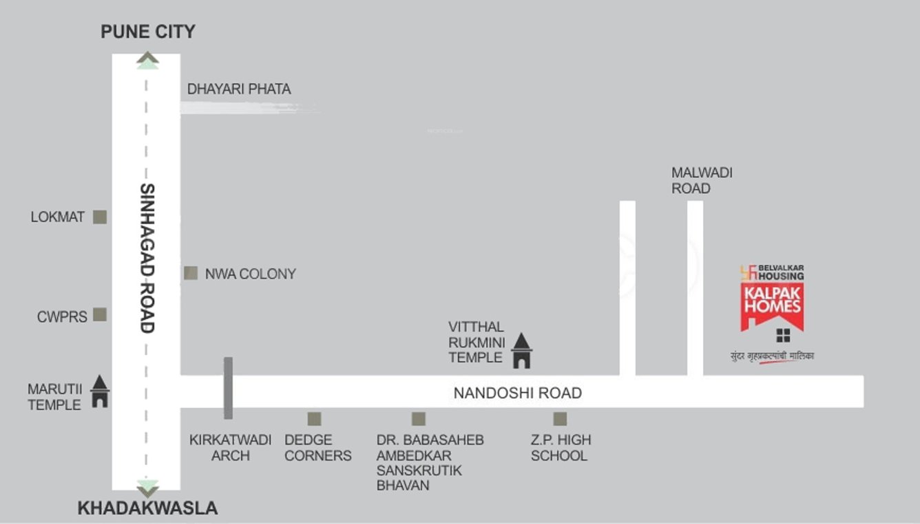 Images for Location Plan of Belvalkar Kalpak Homes