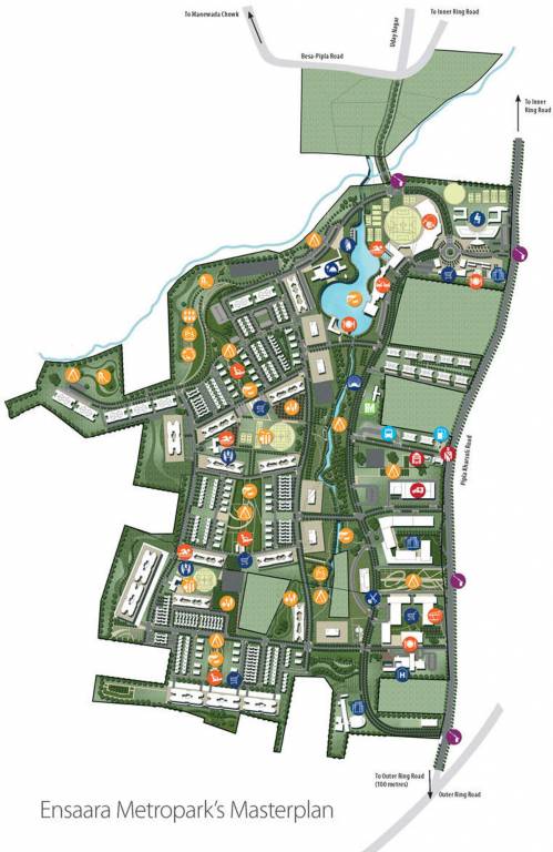 Images for Master Plan of Luxora Horizon Apartments