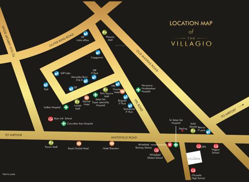  the-villagio Images for Location Plan of SRK The Villagio