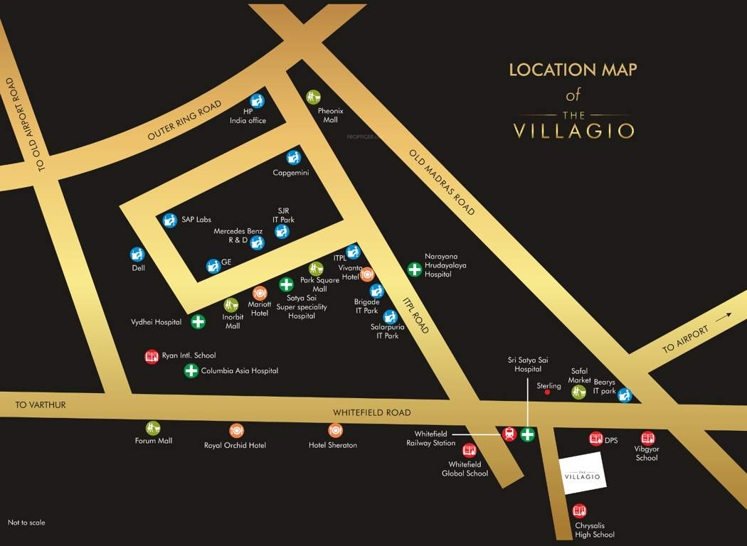  the villagio Images for Location Plan of SRK The Villagio