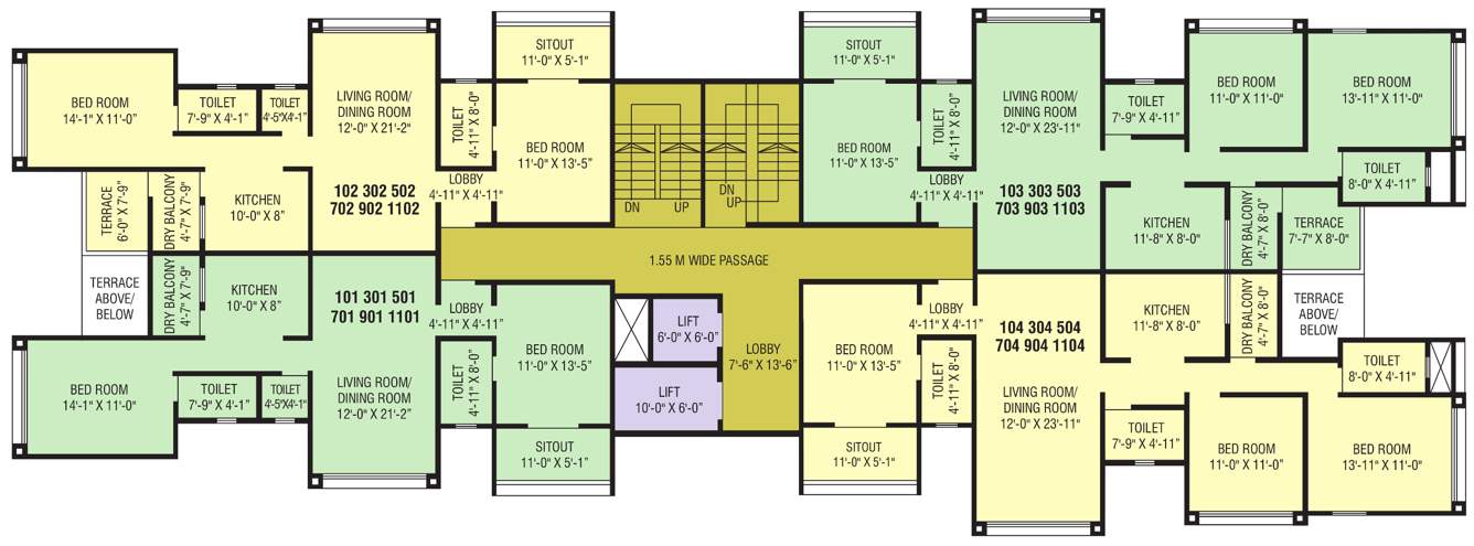  ribera Images for Cluster Plan of Aditi Aditis Ribera