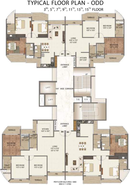  sai icon Images for Cluster Plan of Paradise Sai Icon