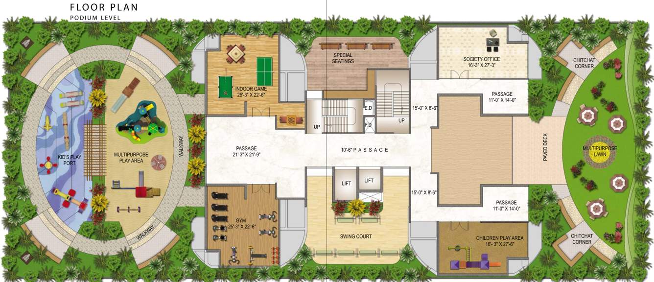  sai icon Images for Cluster Plan of Paradise Sai Icon