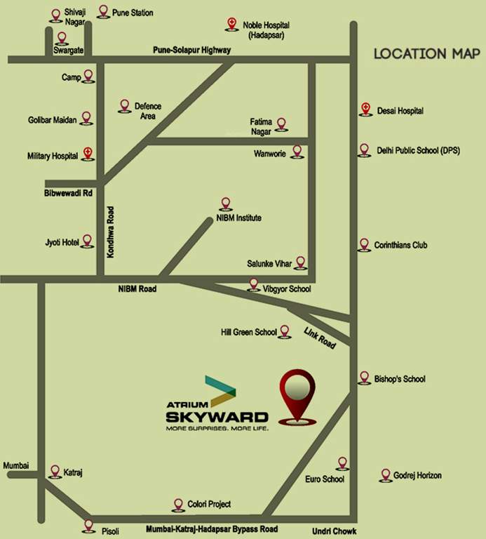  skyward Images for Location Plan of Atrium Skyward