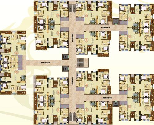 Images for Cluster Plan of Aftek Greens greens Images for Cluster Plan of Aftek Greens