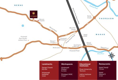  citrine Images for Location Plan of Achalare Citrine