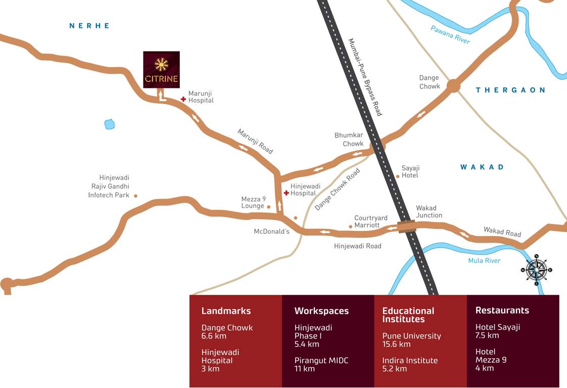  citrine Images for Location Plan of Achalare Citrine