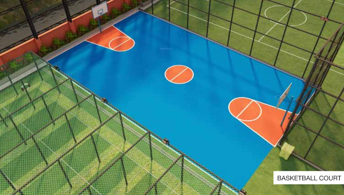 highliving district Basketball Court