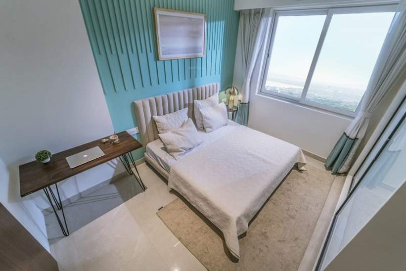 spr city highliving appartmemt Bedroom