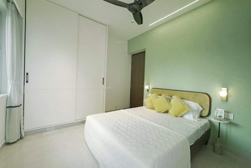 spr city highliving appartmemt Bedroom