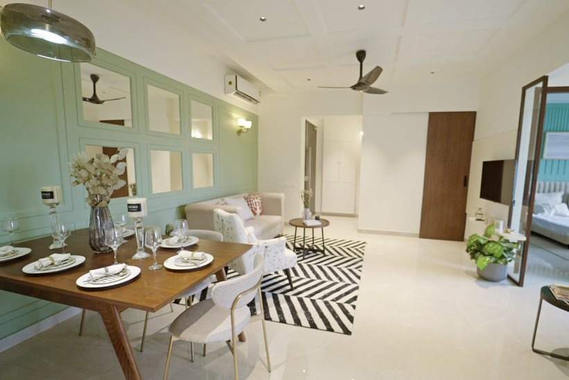 spr city highliving appartmemt Living Area