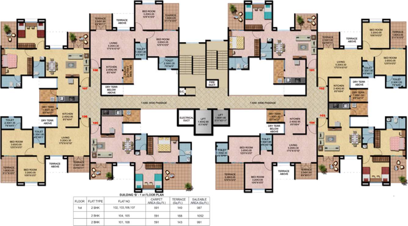 metroville Images for Cluster Plan of Sara Metroville