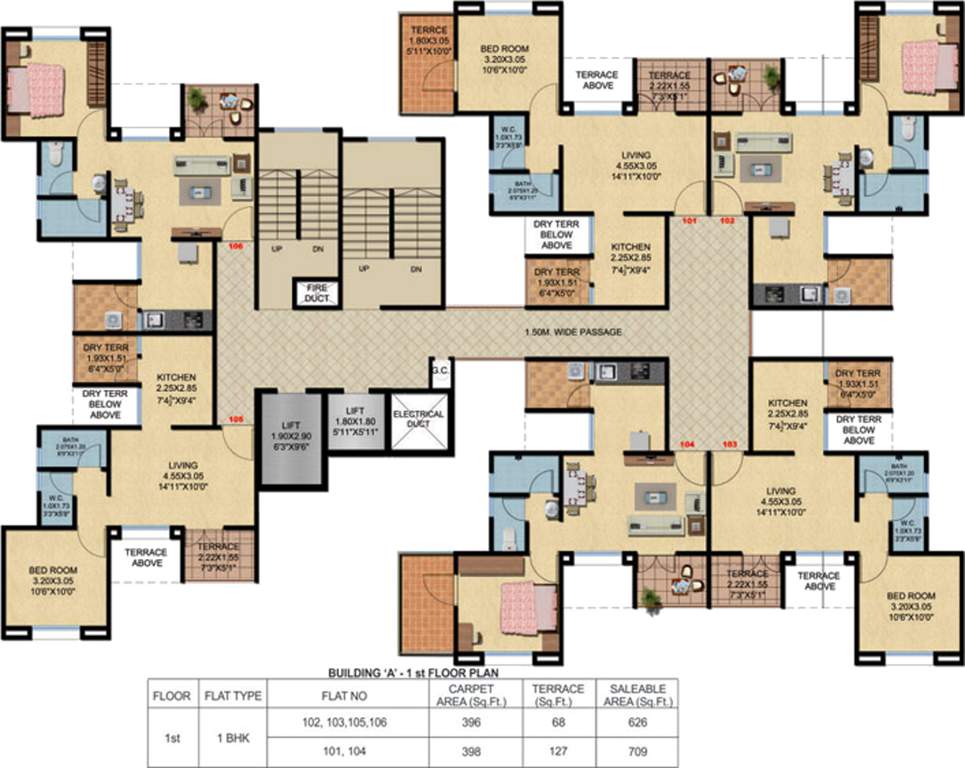 metroville Images for Cluster Plan of Sara Metroville