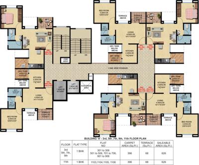  metroville Images for Cluster Plan of Sara Metroville