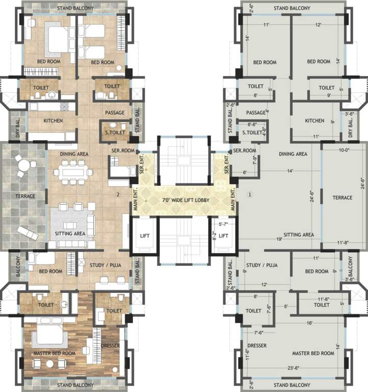Images for Cluster Plan of SRS Eastwoods