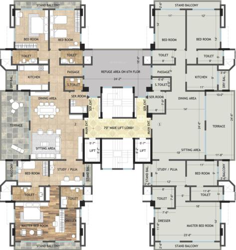 Images for Cluster Plan of SRS Eastwoods