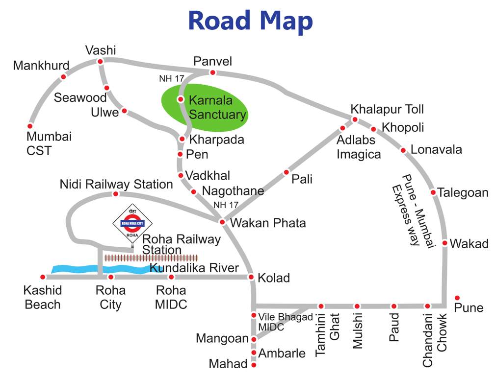  mega city phase 2 Images for Location Plan of Roha Mega City Phase 2