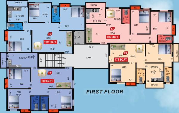 Images for Cluster Plan of VGK Samudra Images for Cluster Plan of VGK Samudra