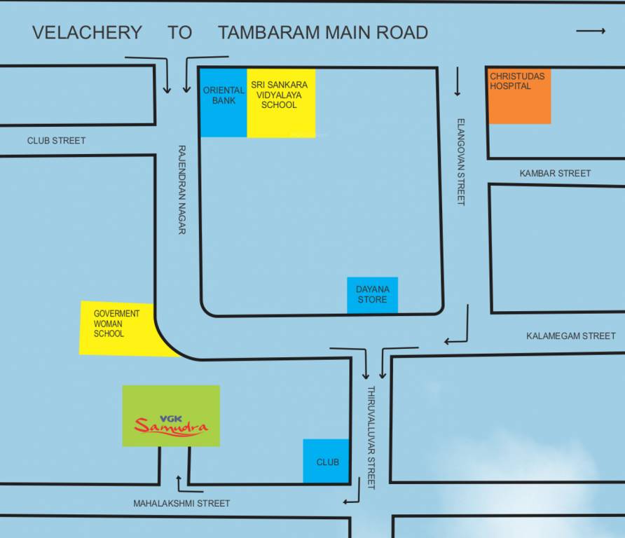 Images for Location Plan of VGK Samudra