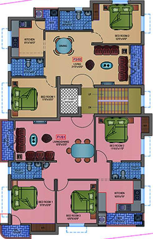 Images for Cluster Plan of Aavaasa Builders Ahobilam