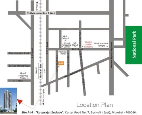  rooprajat-enclave Images for Location Plan of Siddhivinayak Rooprajat Enclave