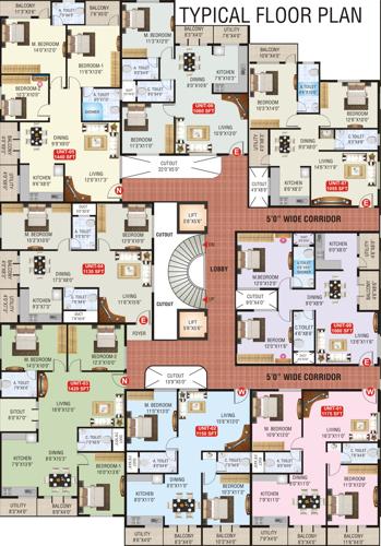  elite Images for Cluster Plan of Dhathri Elite