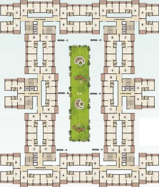 Images for Layout Plan of Shree Parasnath Parasnath Nagari