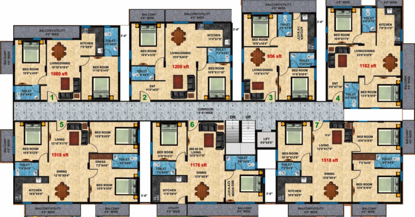 Images for Cluster Plan of Pioneer Evoque