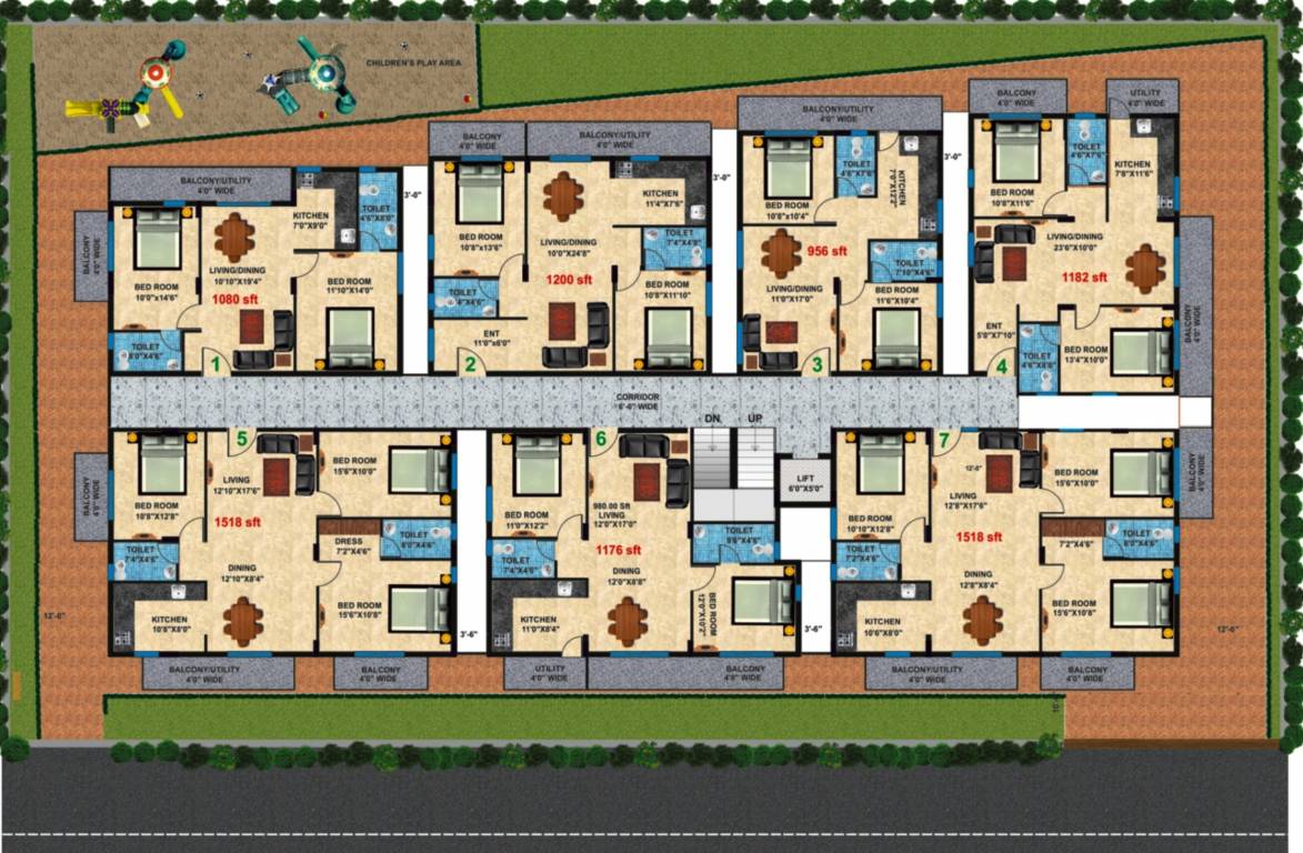 Images for Layout Plan of Pioneer Evoque