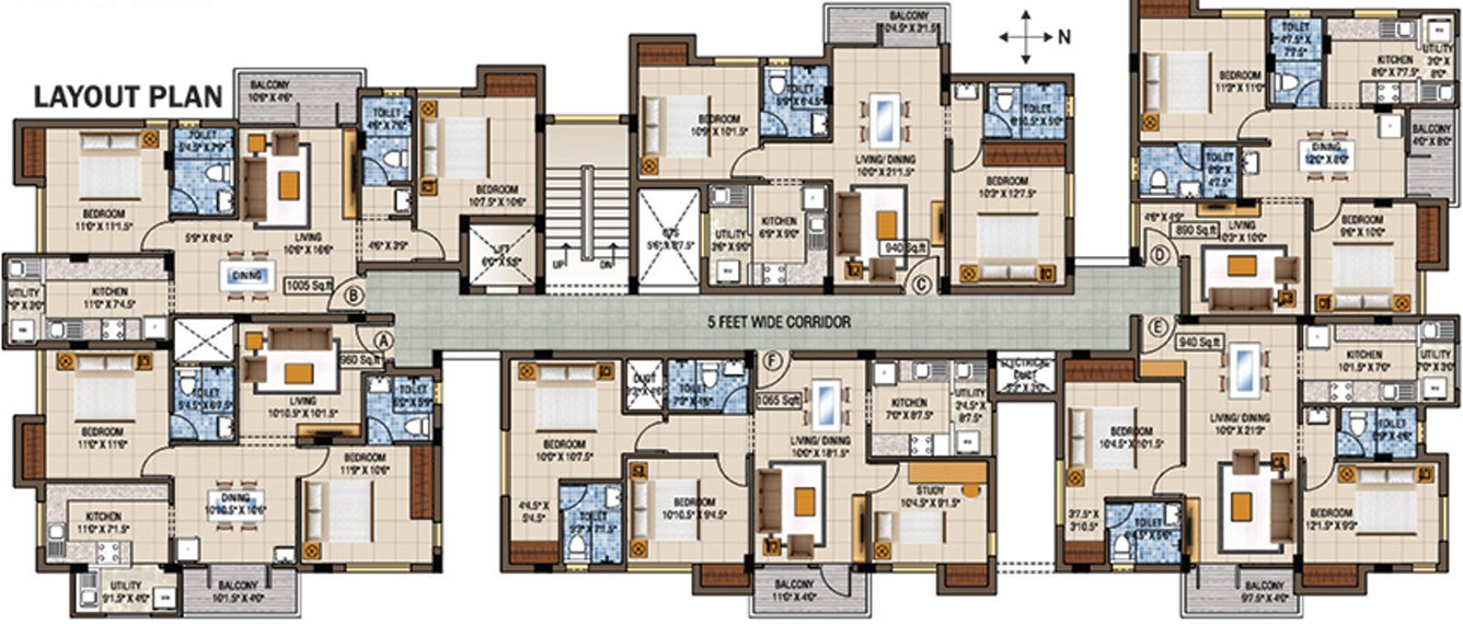 Images for Cluster Plan of Fairyland Sai Hridaya