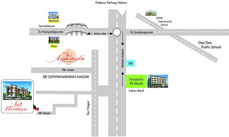 Images for Location Plan of Fairyland Sai Hridaya