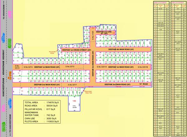 Images for Layout Plan of Deepam Highway Avenue