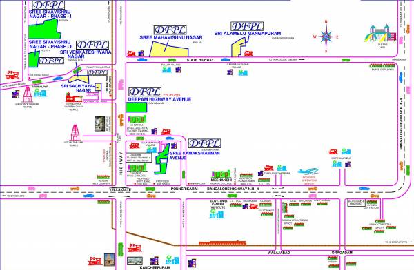 Images for Location Plan of Deepam Highway Avenue