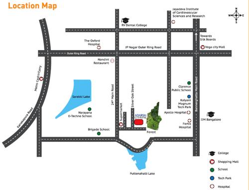 Images for Location Plan of Adarsh Citrine Images for Location Plan of Adarsh Citrine