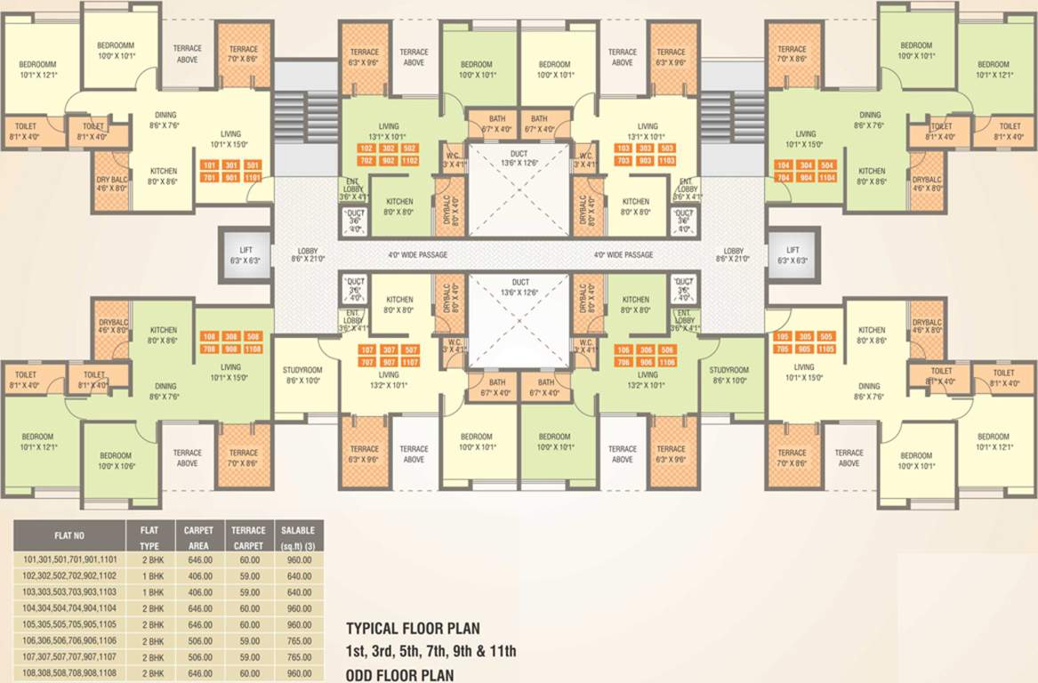 utsav residency Images for Cluster Plan of Zenith Utsav Residency