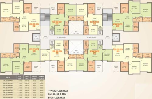  utsav-residency Images for Cluster Plan of Zenith Utsav Residency
