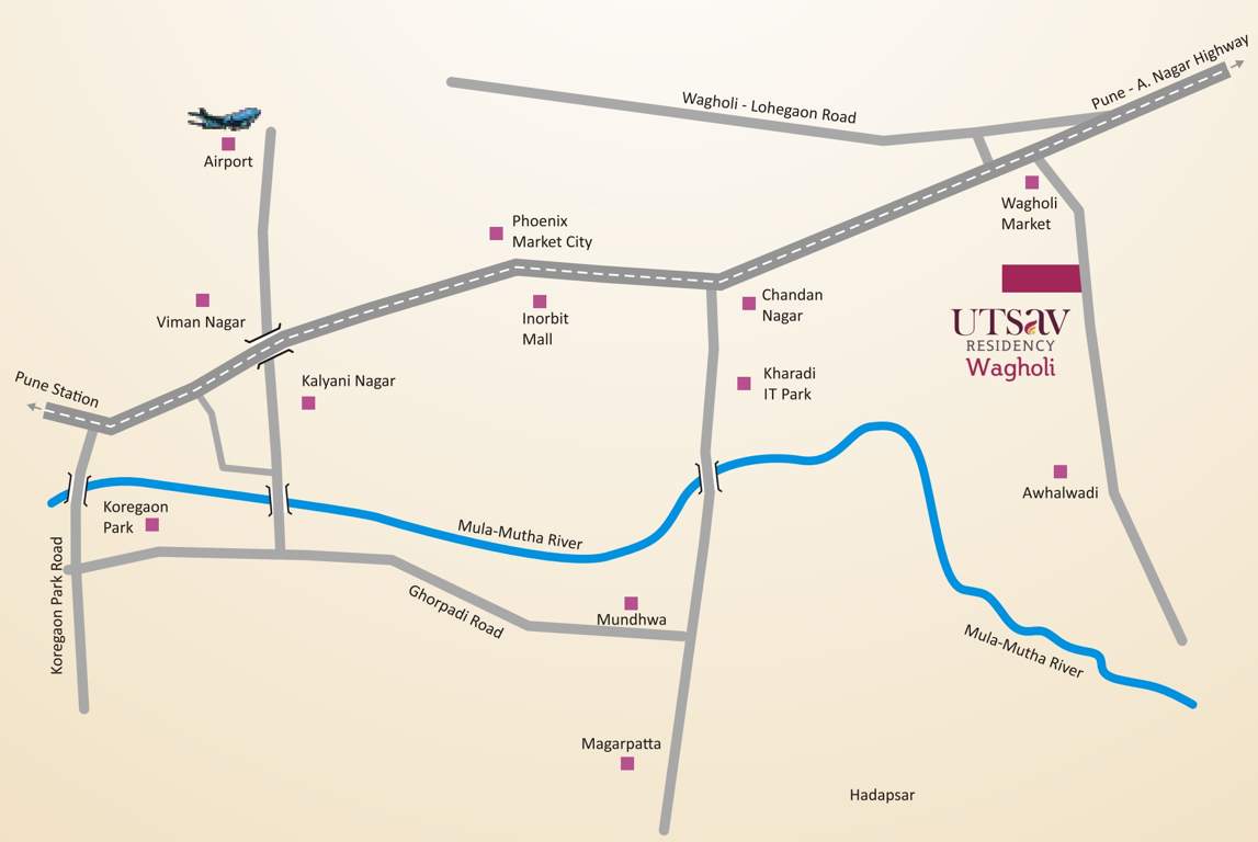 utsav residency Images for Location Plan of Zenith Utsav Residency