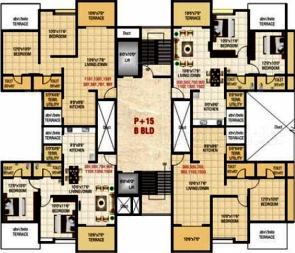 Images for Cluster Plan of Giriraj Grandiose Images for Cluster Plan of Giriraj Grandiose