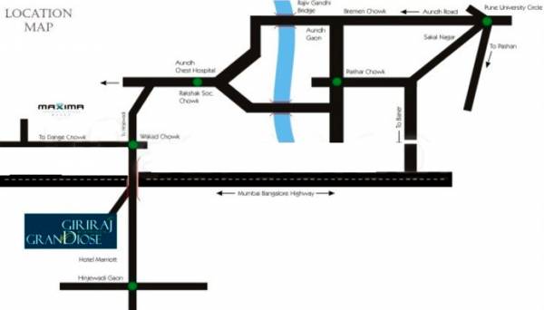 Images for Location Plan of Giriraj Grandiose Images for Location Plan of Giriraj Grandiose