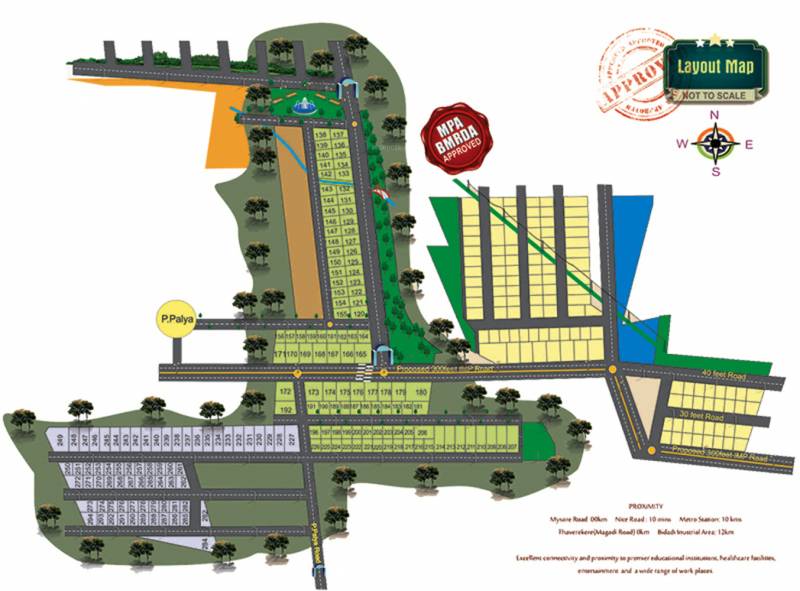 Images for Layout Plan of Bhagini Developers Suryodaya Enclave