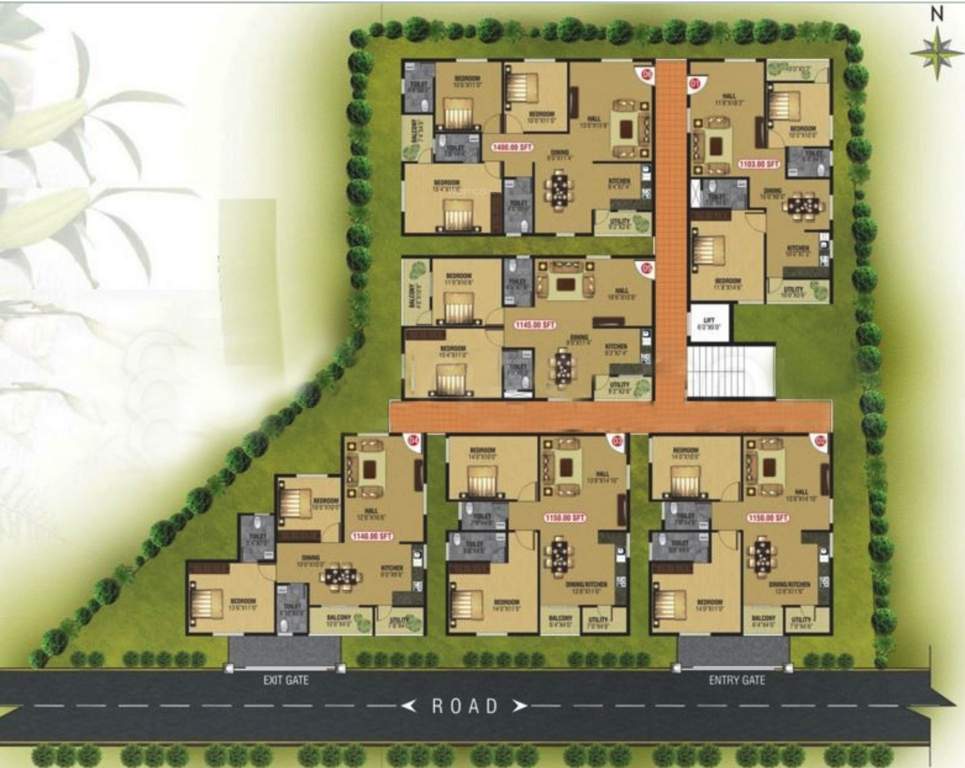 white rose Images for Master Plan of NR White Rose