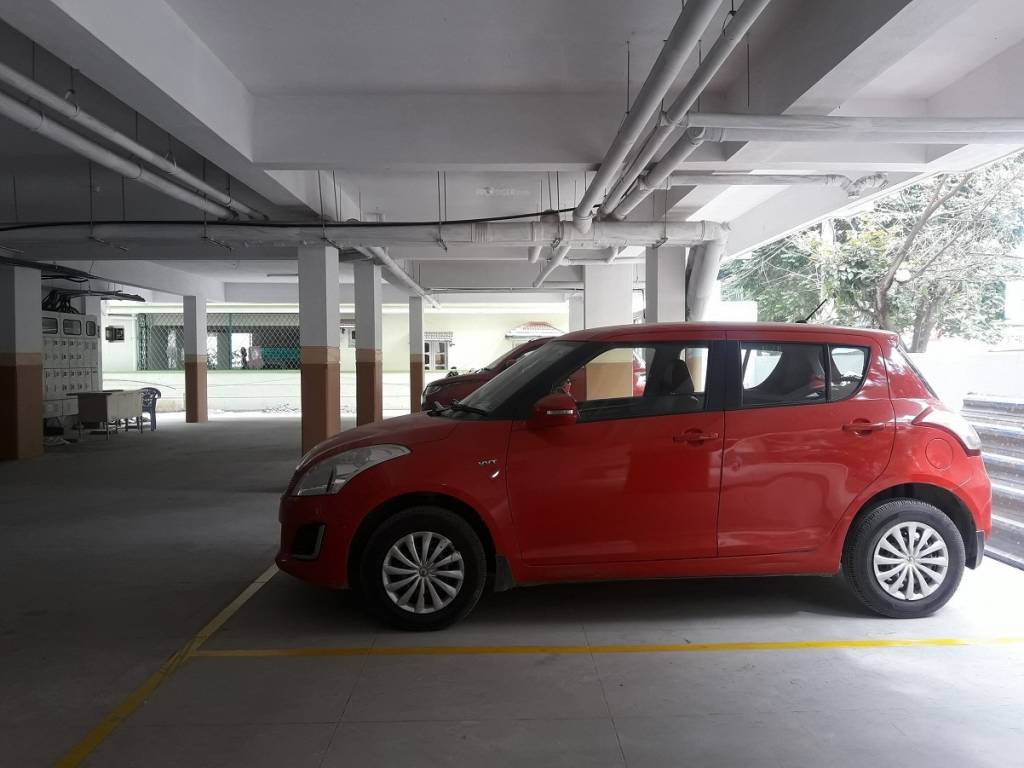 white rose Car Parking