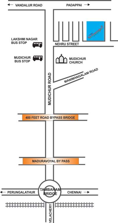  sumangali Images for Location Plan of VGK Sumangali