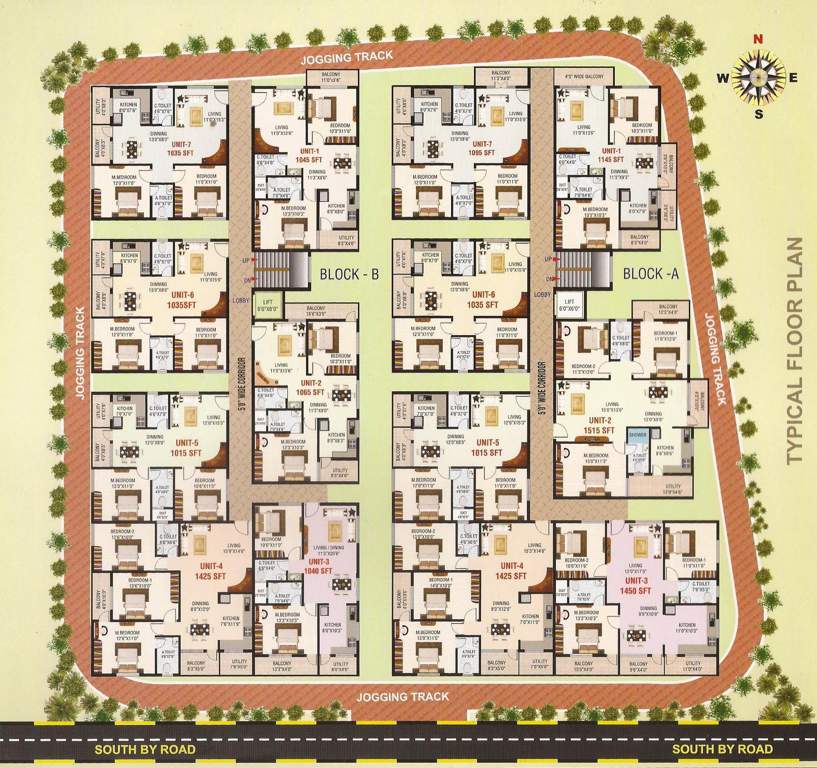 Images for Cluster Plan of i1 Tulasi Premier
