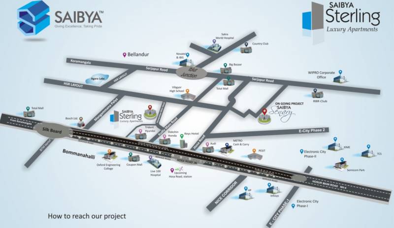  sterling Images for Location Plan of Saibya Sterling
