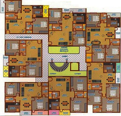 Images for Cluster Plan of Kishore Shiva Paradise